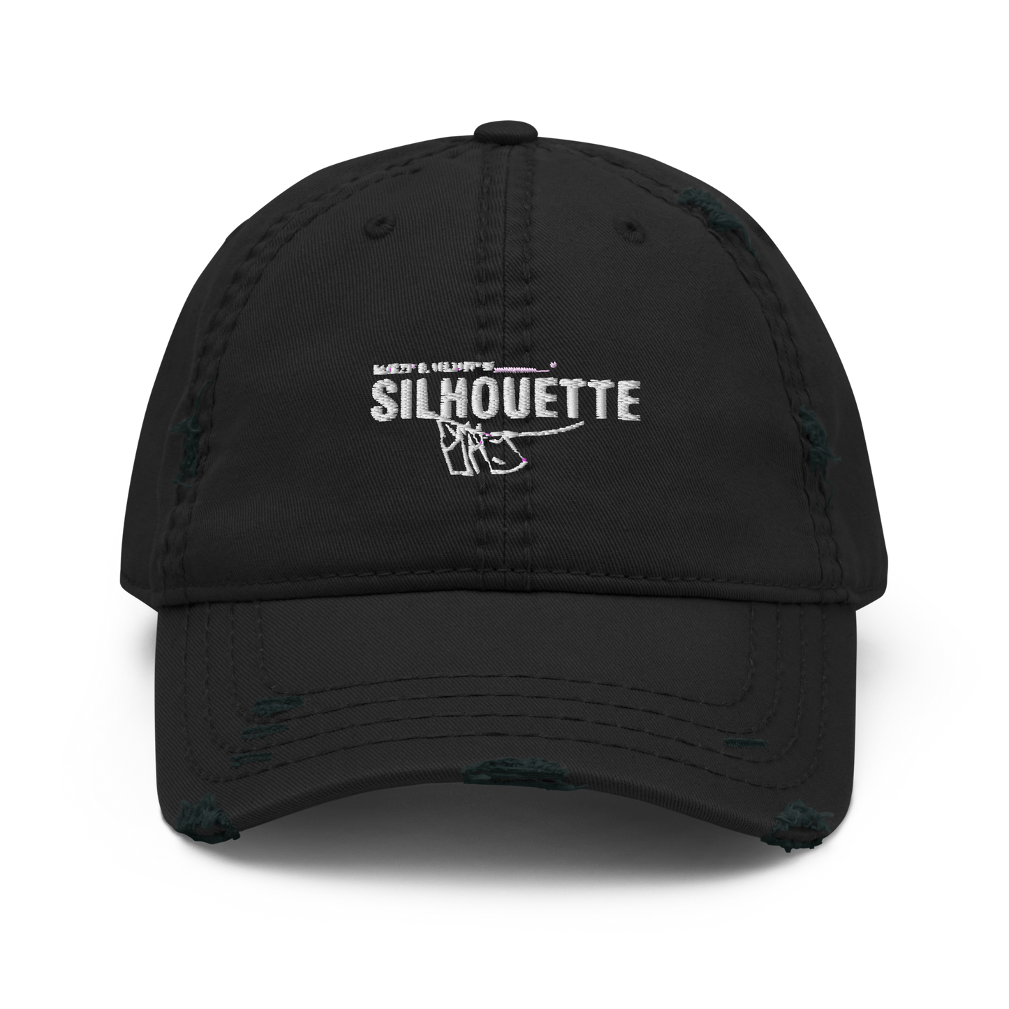 silhouette original distressed dad hat