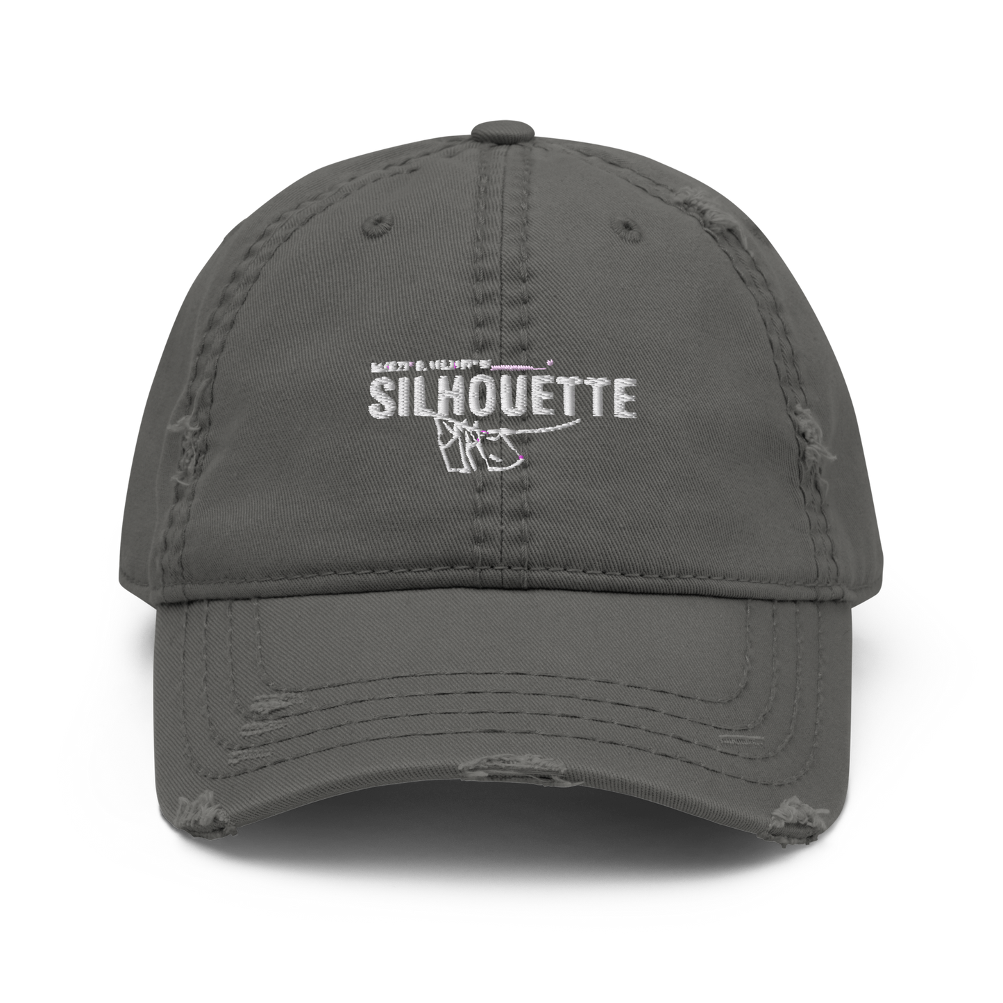 silhouette original distressed dad hat