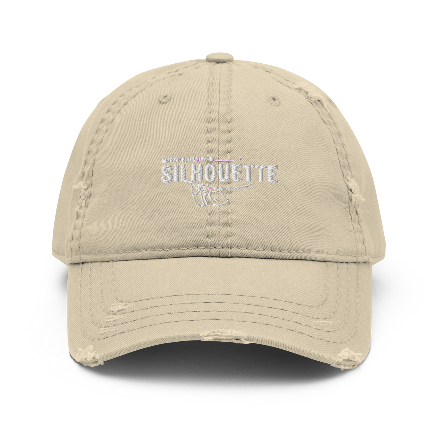 silhouette original distressed dad hat