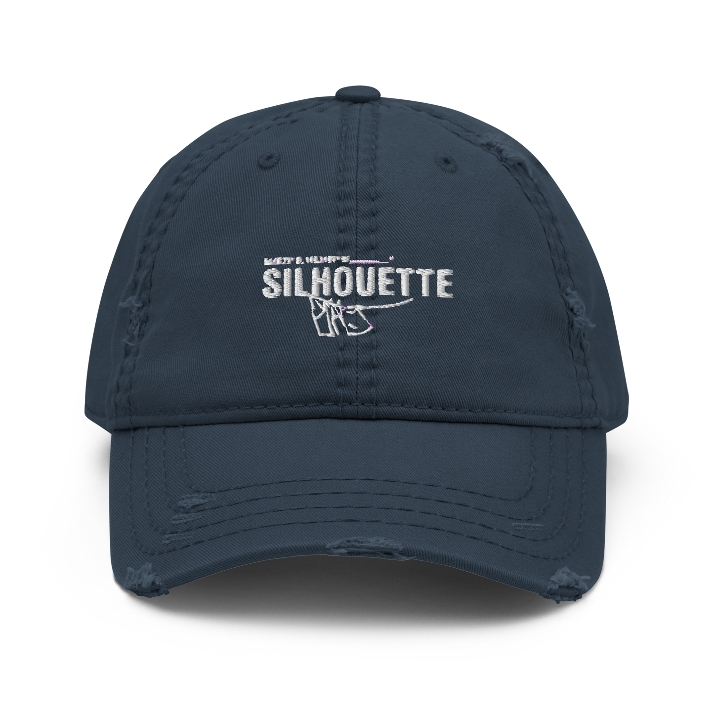 silhouette original distressed dad hat