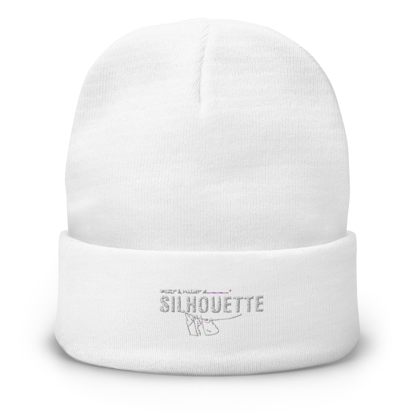 silhouette original embroidered beanie