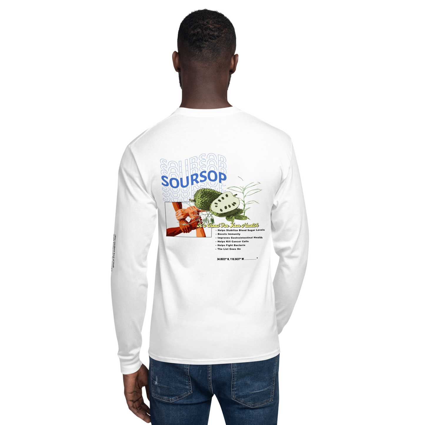 men's fruit for thought champion long sleeve t-shirt