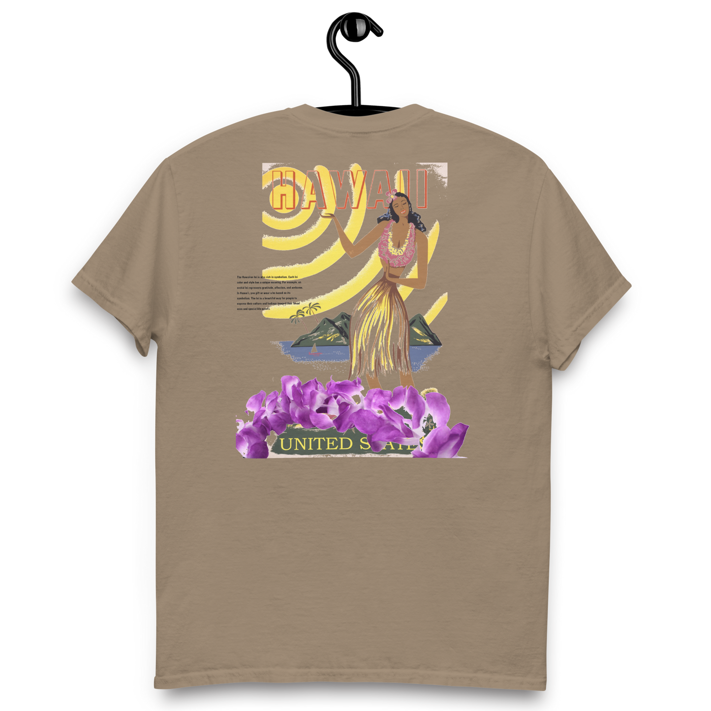 men's lei me down t-shirt