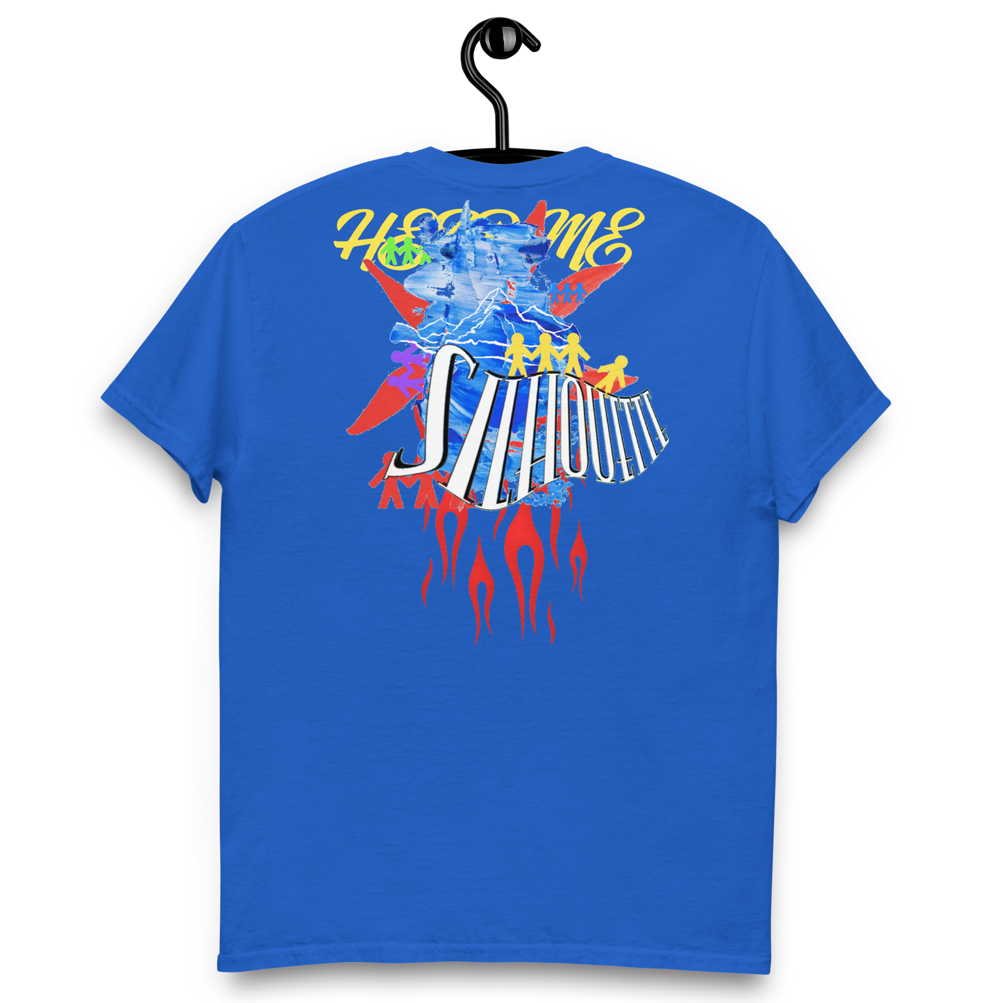 men's hear me t-shirt