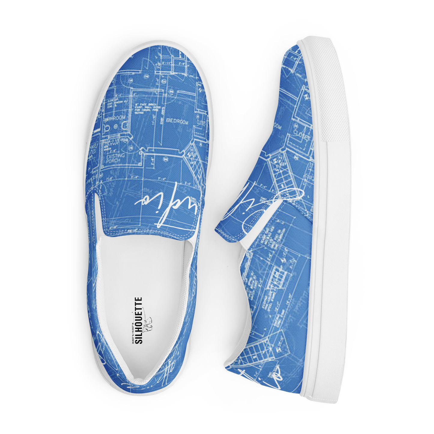 men’s schematics slip-on shoe