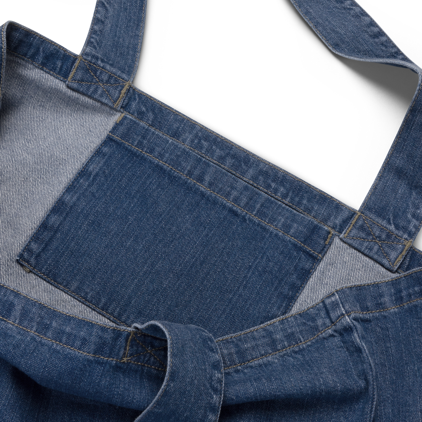 silhouette original denim tote bag